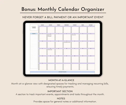 Simple & Powerful Budget Planner – Track Your Income, Expenses, and Debt with Ease!